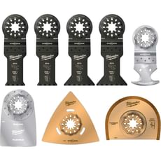 Milwaukee 8 Piece Starlock Oscillating Multi Tool Blade Set Milwaukee 8 Piece Starlock Oscillating Multi Tool Blade Set