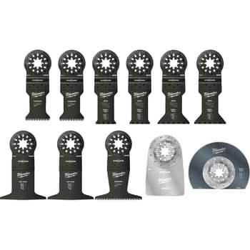 Milwaukee 11 Piece Starlock Oscillating Multi Tool Blade Set Price Comparisons | Compare The Build