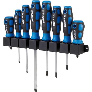 Draper 8 Piece Soft Grip Screwdriver Set