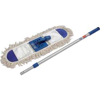 Draper 600mm Flat Dust Mop Extendable Handle