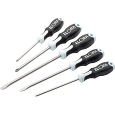 Elora 5 Piece Stainless Steel Engineers Screwdriver Set