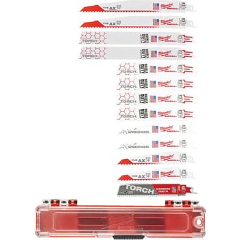 Milwaukee 13 Piece Sawzall Reciprocating Sabre Saw Blade Set