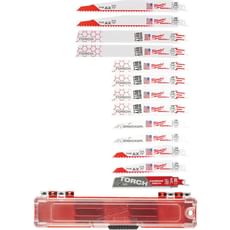 Milwaukee 13 Piece Sawzall Reciprocating Sabre Saw Blade Set Milwaukee 13 Piece Sawzall Reciprocating Sabre Saw Blade Set