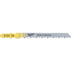 Milwaukee T144D Wood and Plastic Fast Cutting Jigsaw Blades