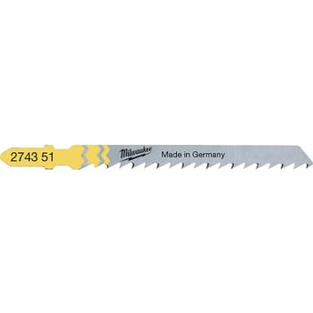 Milwaukee T101D Wood Clean and Splinter Free Cutting Jigsaw Blades