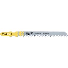 Milwaukee T101D Wood Clean and Splinter Free Cutting Jigsaw Blades Milwaukee T101D Wood Clean and Splinter Free Cutting Jigsaw Blades