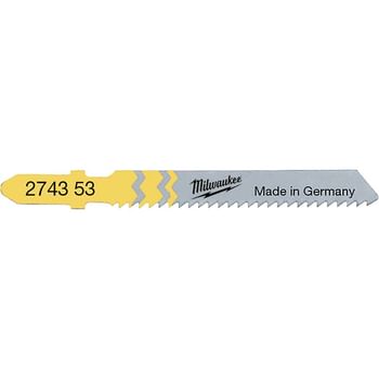 Milwaukee T119B Wood and Plastic Cutting Jigsaw Blades