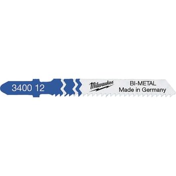 Milwaukee T118BF Metal Cutting Bi-Metal Jigsaw Blades