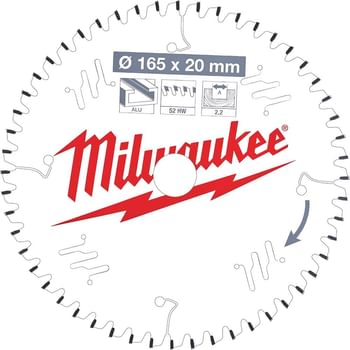 Milwaukee Aluminium Cutting Circular Saw Blade