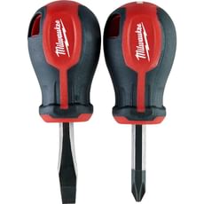 Milwaukee 2 Piece Tri-Lobe Stubby Screwdriver Set
