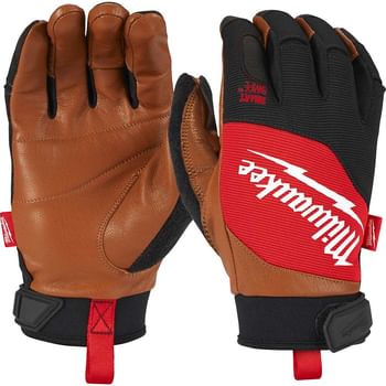 Milwaukee Hybrid Leather Work Gloves