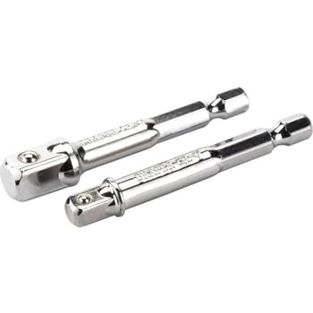 Draper 1/4" Hex 1/4" and 3/8" Drive Adaptors