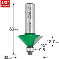 Trend CRAFTPRO Chamfer Bearing Guided Router Cutter