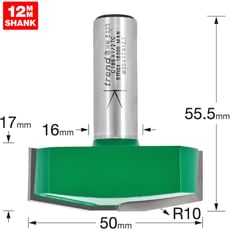 Trend CRAFTPRO Bevel Panel Raiser Router Cutter