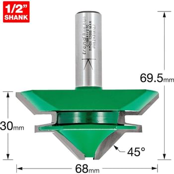 Trend CRAFTPRO Mitre Lock Joint Router Cutter