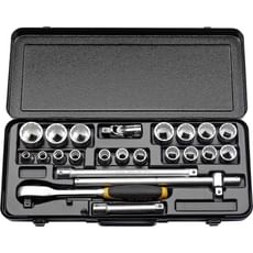 Elora 23 Piece 1/2" Drive Bi Hex Socket Set Imperial Elora 23 Piece 1/2" Drive Bi Hex Socket Set Imperial