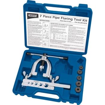 Draper 7 Piece Brake Pipe Flaring Tool Kit