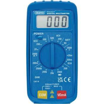 Draper 16 Function Digital Multimeter