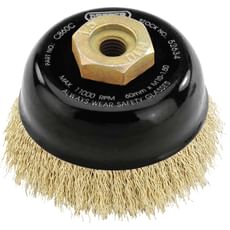Draper Expert Brassed Steel Wire Cup Brush