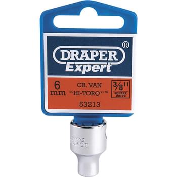 Draper Expert 3/8" Drive Hi Torq Bi Hexagon Socket Metric