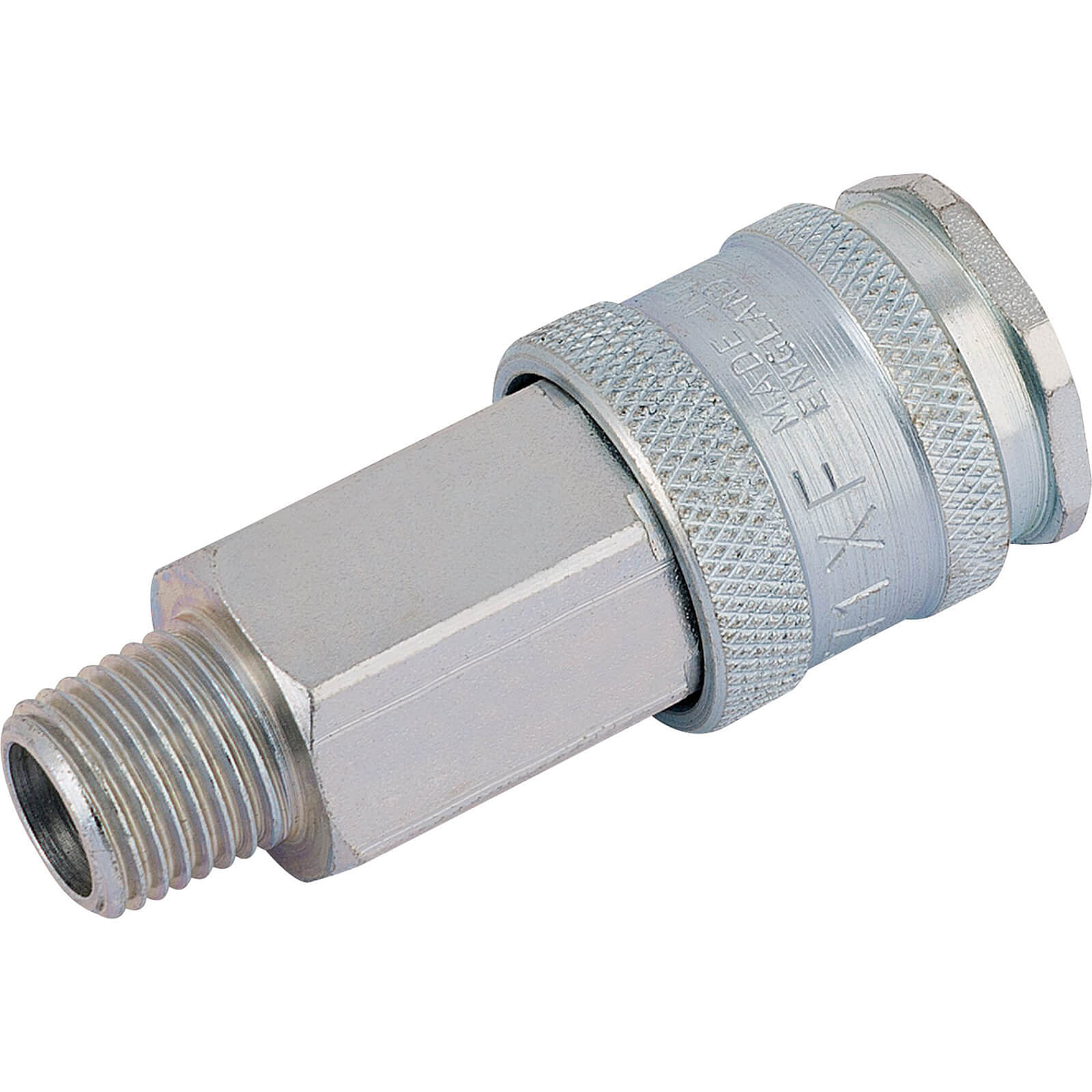 Sold Loose |25811 Genuine DRAPER 1/2" Bore PCL Double Ended Air Hose Connector 