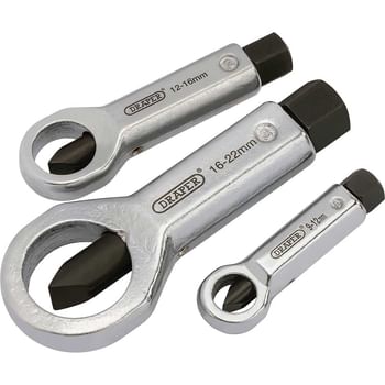 Draper 3 Piece Nut Splitter Set
