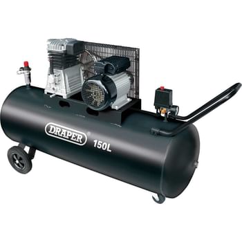 Draper DA150/369M Belt Driven Air Compressor 150 Litre