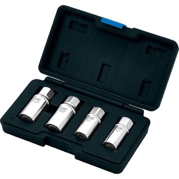 Draper 4 Piece 1/2" Drive Stud Extractor Set