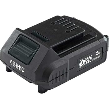 Draper D20 20v Cordless Li-ion Battery 2ah