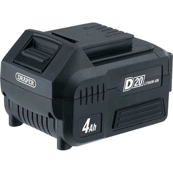 Draper D20 20v Cordless Lithium Ion Battery 4ah