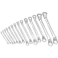 Facom 55A.JE14 14 Piece Deep Offset Ring Spanner Set