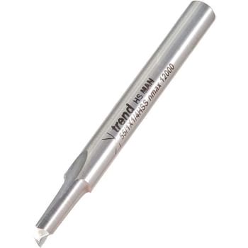 Trend Two Flute Aluminium Plastic HSSE Router Cutter