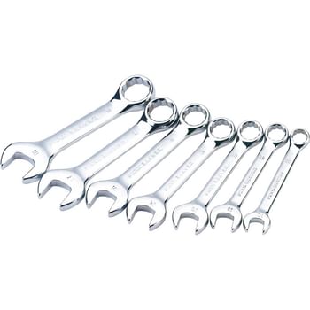 Draper 7 Piece Midget Hi Torq Combination Spanner Set Metric