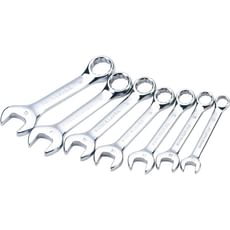 Draper 7 Piece Midget Hi Torq Combination Spanner Set Metric Draper 7 Piece Midget Hi Torq Combination Spanner Set Metric