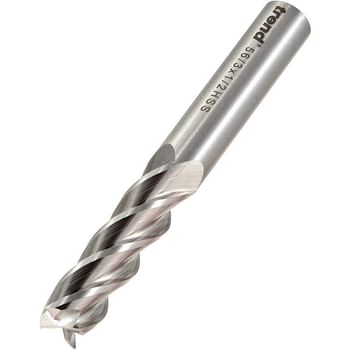 Trend HSS Spiral Four Flute Acrylic Router Cutter