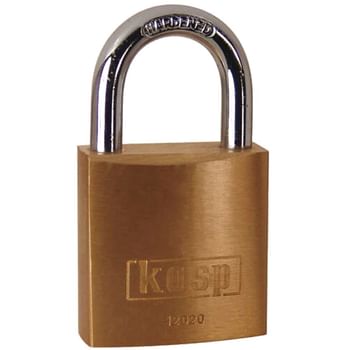Kasp 120 Series Brass Padlock