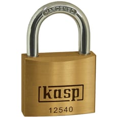Kasp 125 Series Premium Brass Padlock