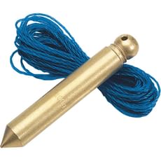 Draper Expert Brass Plumb Bob and Line