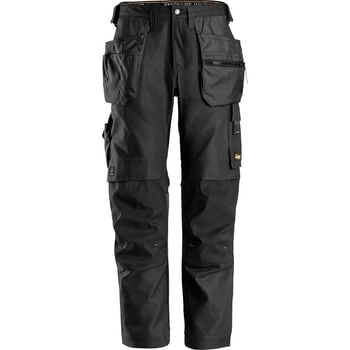 Snickers 6224 Mens Allround Work Canvas Stretch Fit Work Trousers Holster Pockets