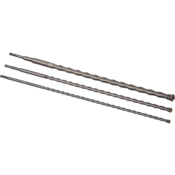 Avit 3 Piece SDS Plus 1m Long Masonry Drill Bit Set Metric