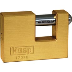 Kasp 170 Series Brass Shutter Padlock