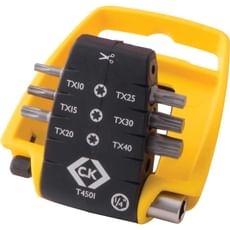 CK 7 Piece Torx Screwdriver Bit Set 
