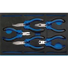 Draper 5 Piece Precision Plier Set In Eva Insert Tray Draper 5 Piece Precision Plier Set In Eva Insert Tray