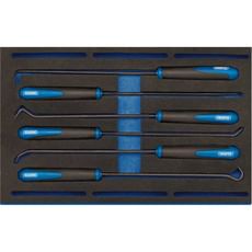 Draper 6 Piece Long Reach Hook and Pick Set In Eva Insert Tray