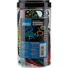 Draper 20 Piece Assorted Elastic Bungee Cords
