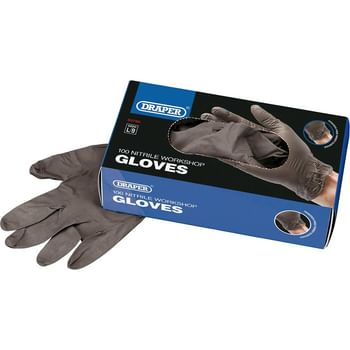 Draper Workshop Nitrile Gloves