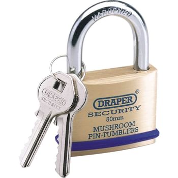 Draper Solid Brass Padlock