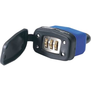 Draper Laminated Steel Resettable Combination Padlock