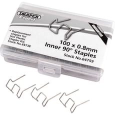 Draper Bent Castle Staples for Hot Staplers Draper Bent Castle Staples for Hot Staplers