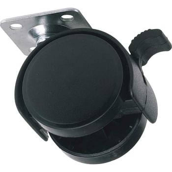 Draper Twin Nylon Wheeled Castor and Brake